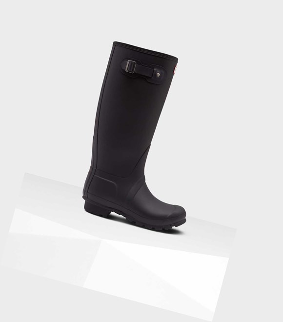 Bottes D'hiver Hunter Original Alti Insulated Larges Leg Femme Noir | 27138MBAE