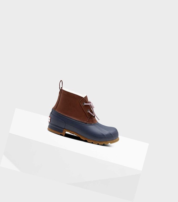 Bottes D'hiver Hunter Original Corta Insulated Pac Femme Marron | 73649CWXF