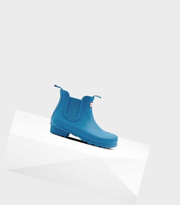 Bottines Chelsea Hunter Original Big Enfant Bleu | 04923CZDS