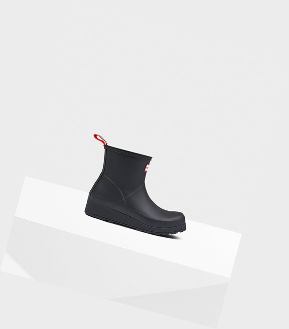 La Botte Play Hunter Original Corta Rain Femme Noir | 57901JHPG