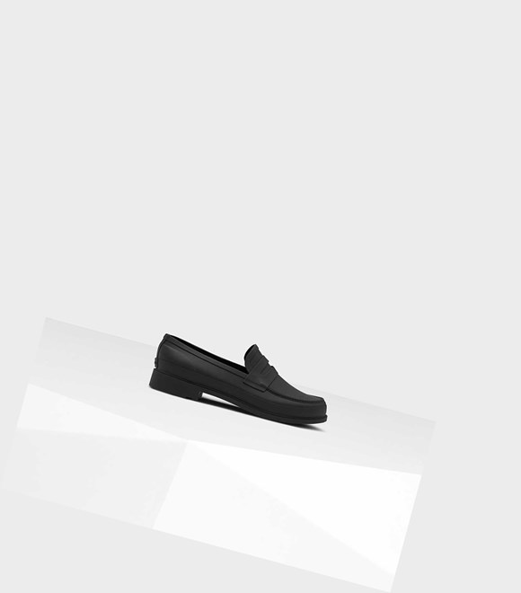 Loafers Hunter Refined Penny Homme Noir | 32546YNAO