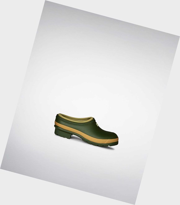 Sabots Hunter Gardener Technical Femme Vert | 64213LNIA
