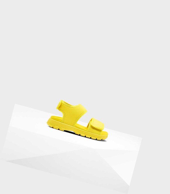 Sandales de Marche Hunter Original Big Outdoor Enfant Jaune | 85207XBYJ