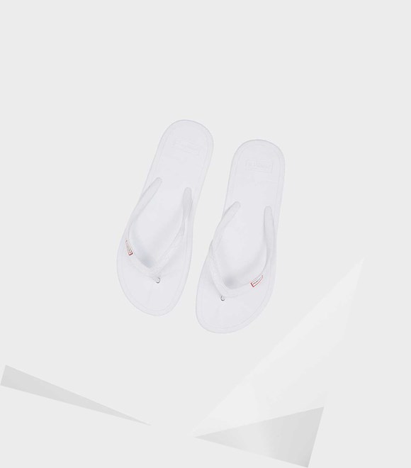 Tong Hunter Original Homme Blanche | 80593UMQO